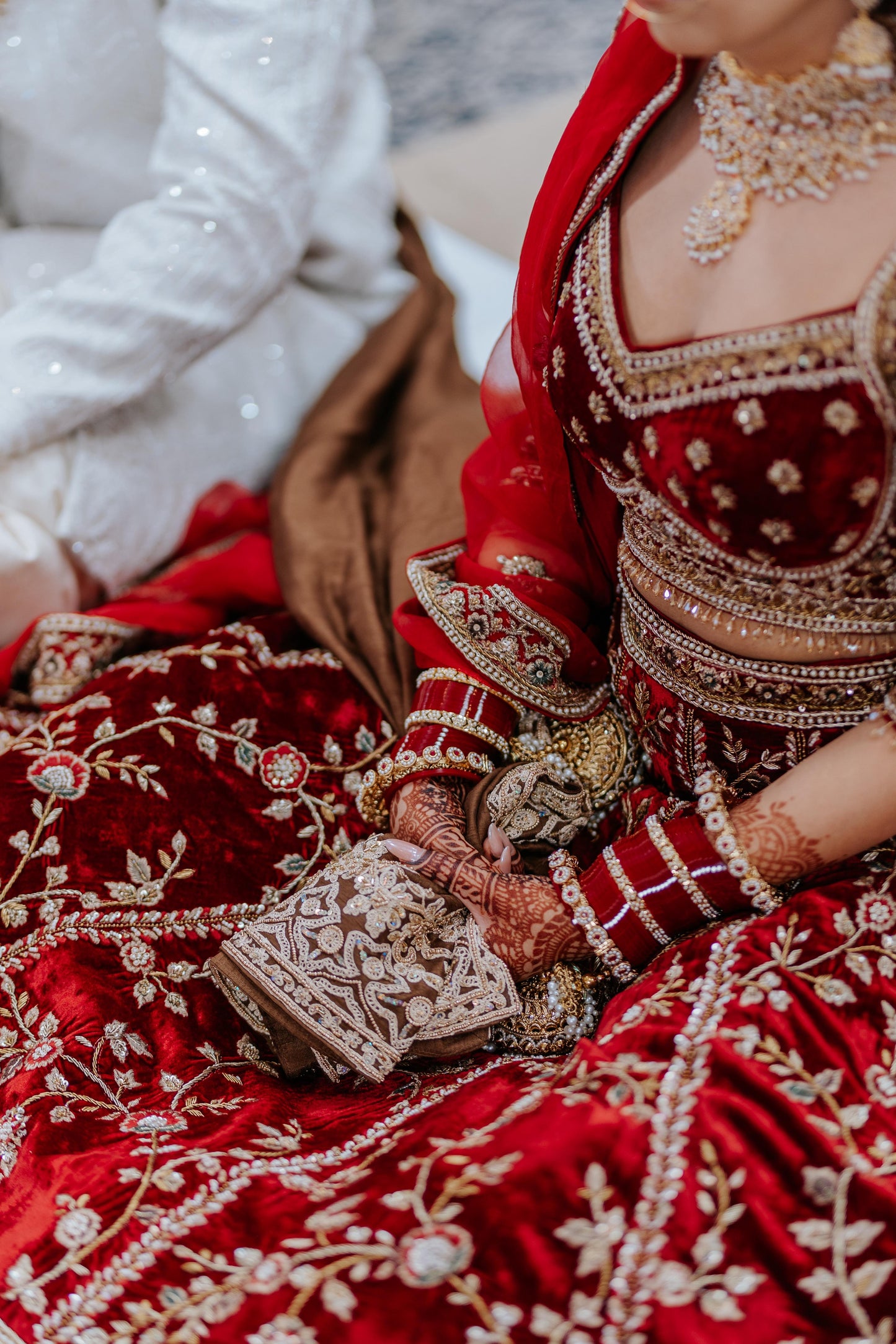 Velvet Heirloom Lengha